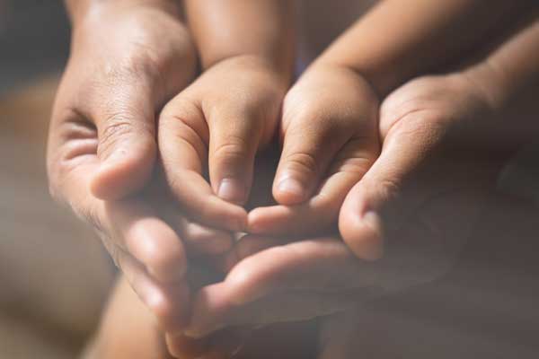 family-hands